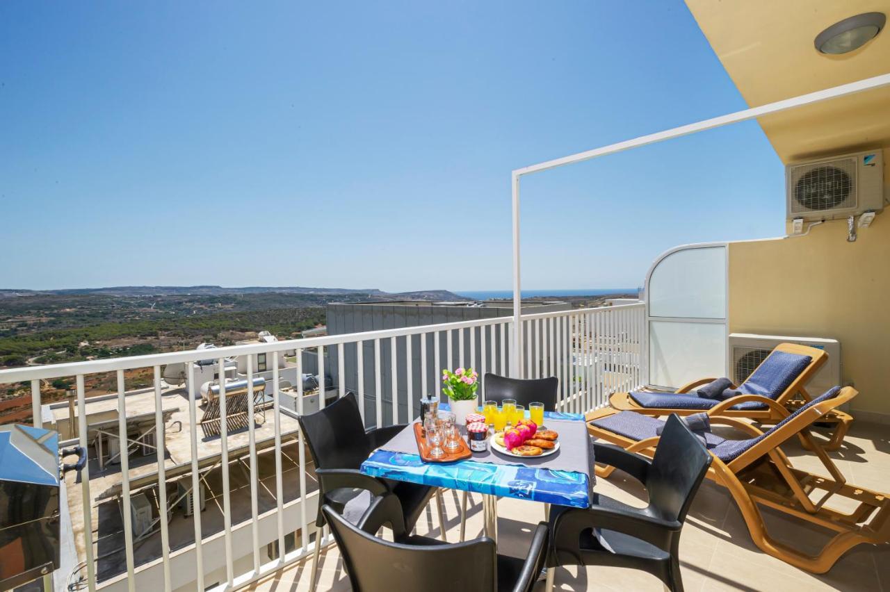 Summer Breeze Apartment With Terrace With Panoramic Views - By Getawaysmalta Mellieha Luaran gambar