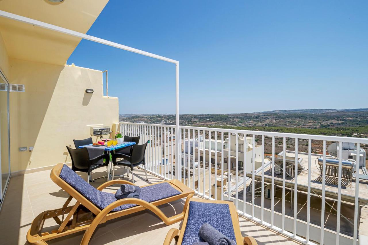 Summer Breeze Apartment With Terrace With Panoramic Views - By Getawaysmalta Mellieha Luaran gambar