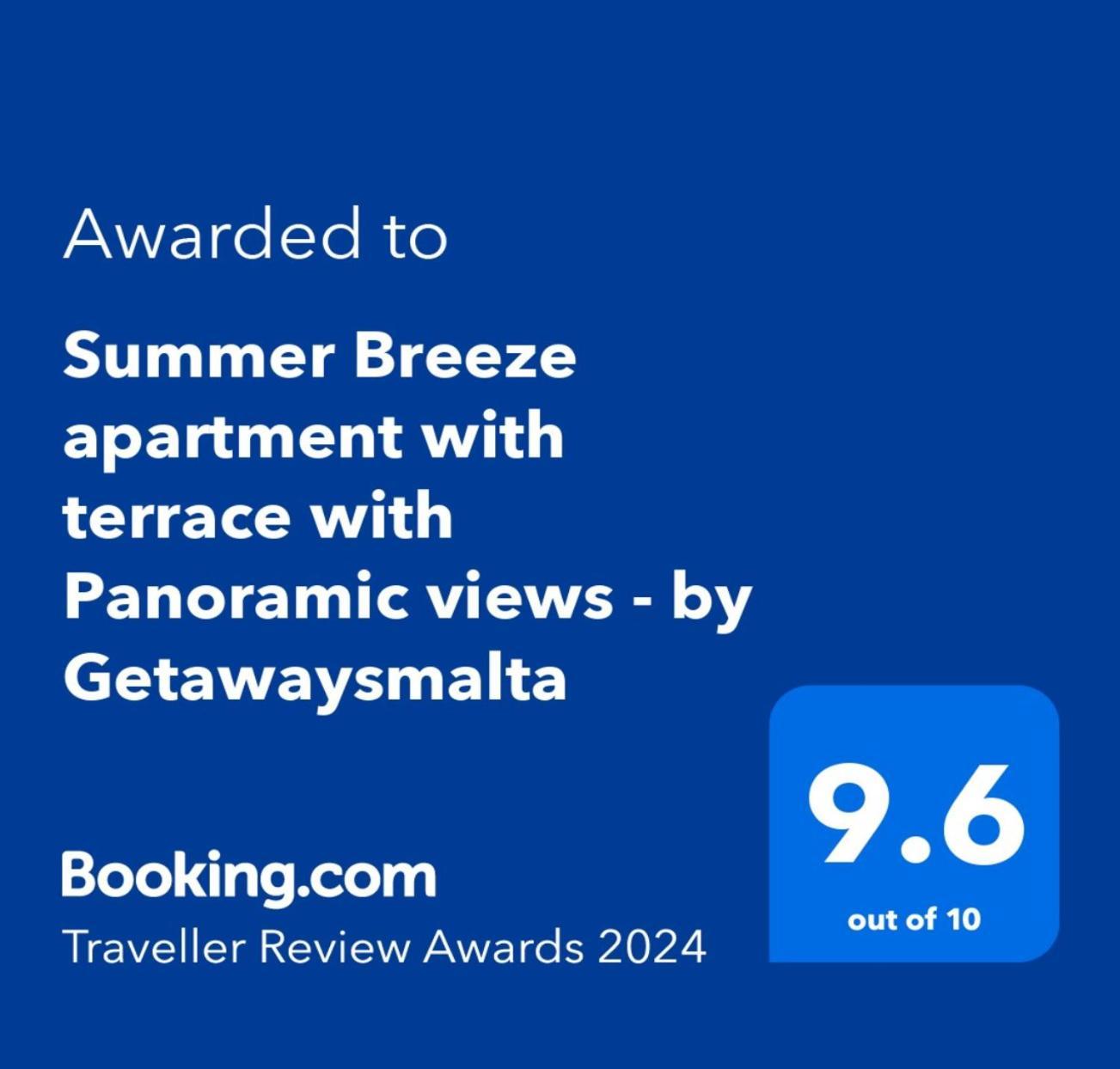 Summer Breeze Apartment With Terrace With Panoramic Views - By Getawaysmalta Mellieha Luaran gambar